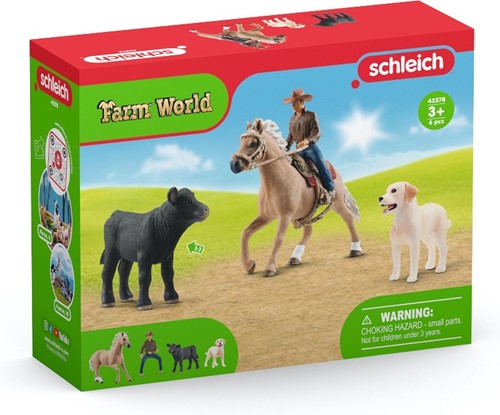 Schleich Farm World Western Riding - 42578
