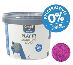 Creall Modelliersand Kinetischer Sand 750gr Lila