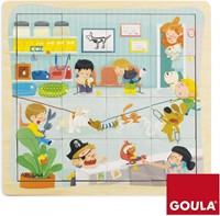 Goula Goula bij de Dierenarts Puzzel (U) AANBIEDING