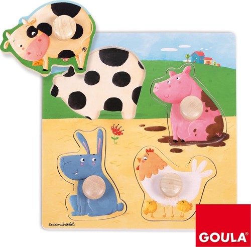 Goula Bauernhoftiere puzzle