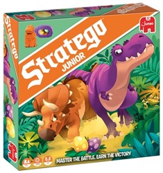 Jumbo Brettspiel Stratego Junior Dinos - strategisches Dinosaurier Kinderspiel