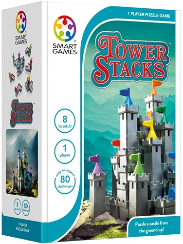 Smartgames Tower Stacks (80 Aufgaben)