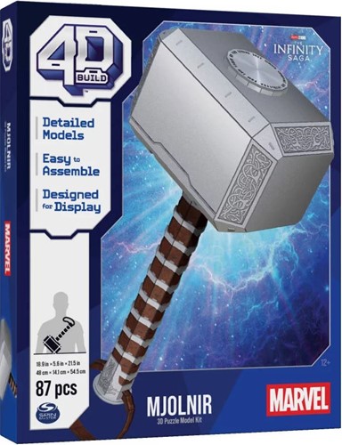 Spin Master 4D Build - Marvel -Thor Hammer