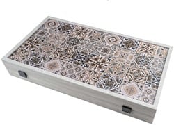 Philos Backgammon Kassette Lefkada Gro