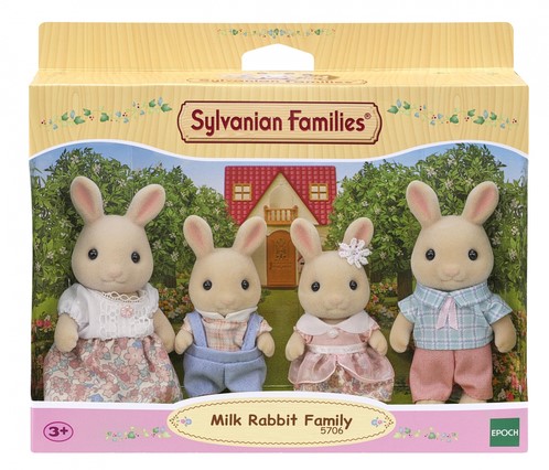 Sylvanian Families Family Cream Rabbit