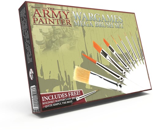 The Army Painter Mega Brush Set (box)