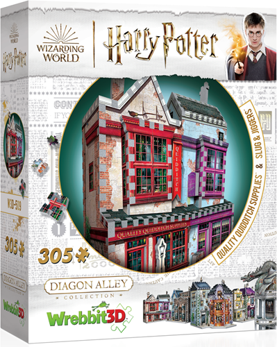 Wrebbit 3D Harry Potter Quality Quidditch Supplies & Slug & Jiggers (305)