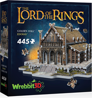 Wrebbit Wrebbit 3D-Puzzle – Herr der Ringe Edoras-Golden Hall (460)