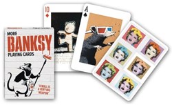 Piatnik Spielkarten Banksy Kunst - More Banksy Single Deck Mehrfarbig