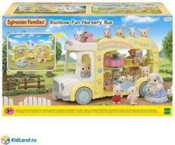 Sylvanian Families Regenboog babybus