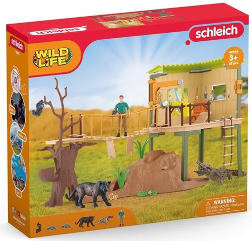 SCHLEICH WILD LIFE RANGER ADVENTURE STATION