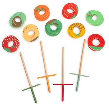 BS Toys Holz Fangspiel - Actionspiel für Kinder - Outdoor Spielzeug
