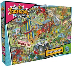 Gibsons Puzzle Country Show Chaos 1000 Teile Karton nachhaltig