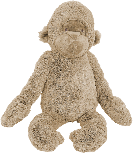 Happy Horse Kuscheltier Gorilla Gayo 34cm - braun - weicher Plüschaffe