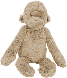 Happy Horse Kuscheltier Gorilla Gayo 45cm - Braun - Weicher Affe