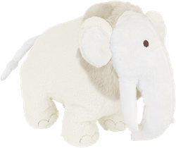 Happy Horse Kuscheltier Mammut Milo 30cm - ecru - weiches Plüschspielzeug