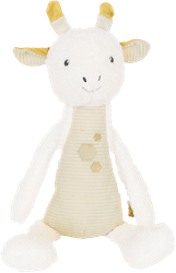 Happy Horse Kuscheltier Giraffe Gary 28cm - weiß - nachhaltiges Plüschspielzeug