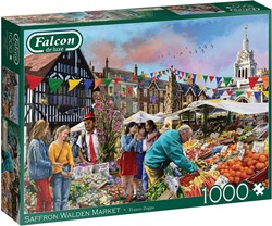 Falcon Legpuzzzel - Saffron Walden Market, 1000st.