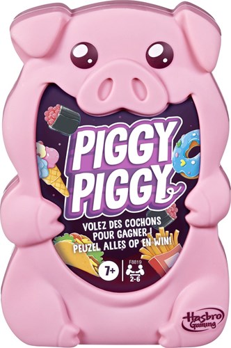 Hasbro Piggy Piggy Kartenspiel - Familienspiel für Kinder
