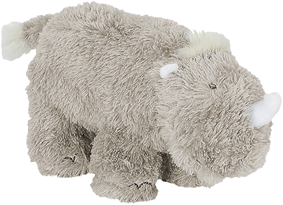 Happy Horse Kuscheltier Nashorn Rufus 22cm - grau - Plüschspielzeug