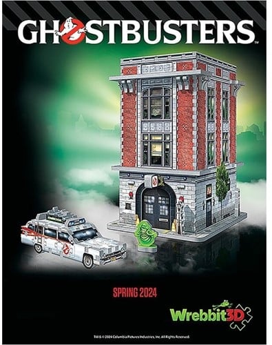 Wrebbit 3D Ghostbusters Firehouse Headquarters (500)