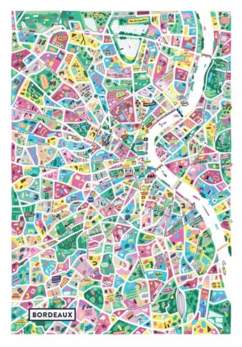 Grafika Puzzle Bordeaux 1000 Teile buntes Kartonspielzeug
