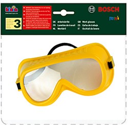 Klein BOSCH Spielzeug Arbeitsbrille gelb für Kinder - Schutzbrille