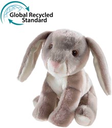 Heunec Kuscheltier Hase aus recyceltem PET 15cm nachhaltiges Spielzeug