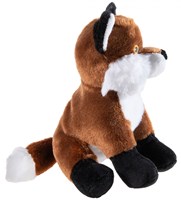 Heunec Kuscheltier Fuchs Bottle 2 Buddy nachhaltiges Spielzeug 15cm-2