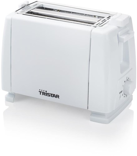 Tristar Toaster weiß 2 Scheiben mit Brötchenaufsatz und 6 Stufen