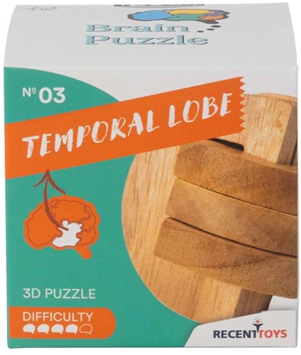Recent Toys Holz Denkspiel BRAIN PUZZLE 3 Gehirntraining Puzzle