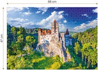 Roovi Puzzle Bran Castle Dracula Transsilvanien - 1000 Teile Puzzle