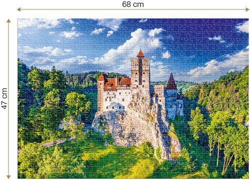 Roovi Puzzle Bran Castle Dracula Transsilvanien - 1000 Teile Puzzle