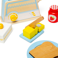 BigJigs Holz Frühstücksset Spielzeug - Rollenspiel Küche-2