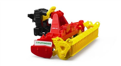 Bruder 02346 - Pöttinger Lion 3002 Kreiselegge, 8 starre Kreisel