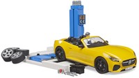 Bruder Spielzeug Car Service Center mit Roadster - Auto Spielset-2