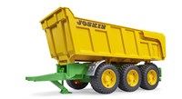 Bruder Joskin 3-achsiger Kippanhänger - Spielzeug Anhänger Bauernhof-2