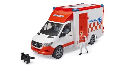 MB Sprinter Krankenwagen mit Fahrer, L+S