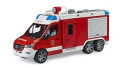 Bruder Feuerwehrfahrzeug Mercedes Benz Sprinter mit Licht und Sound Spielzeugauto
