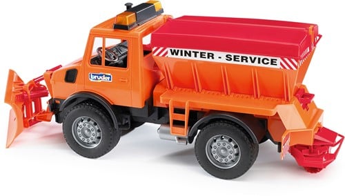 Bruder 02572 - MB-Unimog Winterdienst mit Räumschild
