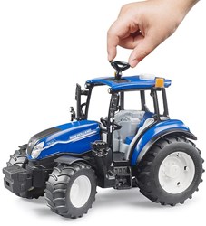 Bruder Traktor Spielzeug New Holland T5.120 mehrfarbig