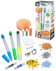 Buki Kugelschreiber Tiere DIY Set - löschbare Stifte Bastelset