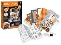 Buki Diorama Miniatur-Bäckerei Modellbausatz mit LED-Beleuchtung