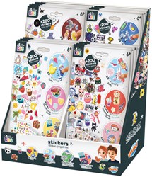 Buki Sticker-Tütendisplay - 32 Stück mit über 200 Stickern