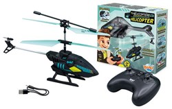 Buki ferngesteuerter Helikopter R/C mit Gyroskop 23 cm schwarz
