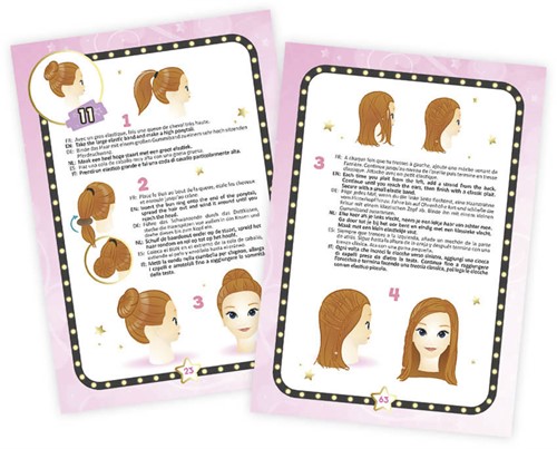 BUKI Kaphoofd Professional Studio Hair incl. 15 accessoires
