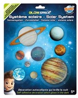 Buki leuchtendes Sonnensystem - Glow in the dark Planeten Set