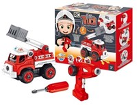 Buki Feuerwehrauto - RC Spielzeugauto für Kinder ab 3 Jahren