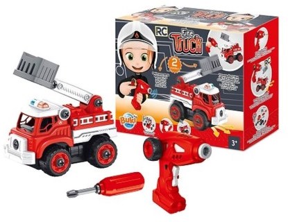 Buki Feuerwehrauto - RC Spielzeugauto für Kinder ab 3 Jahren