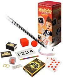 Buki Magie Spielzeugset Zauberkasten mit 50 Tricks für Kinder